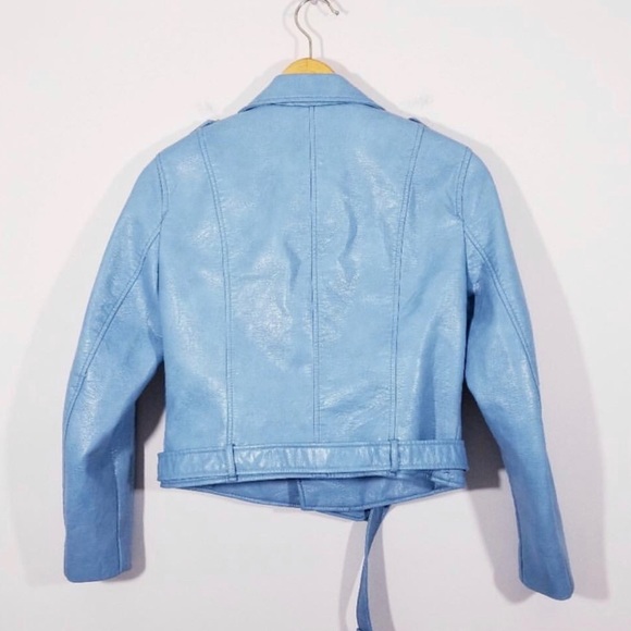 Zara Faux Leather Moto Jacket - Picture 2 of 5